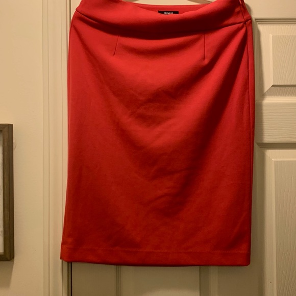 Premise Dresses & Skirts - Coral pencil skirt 10